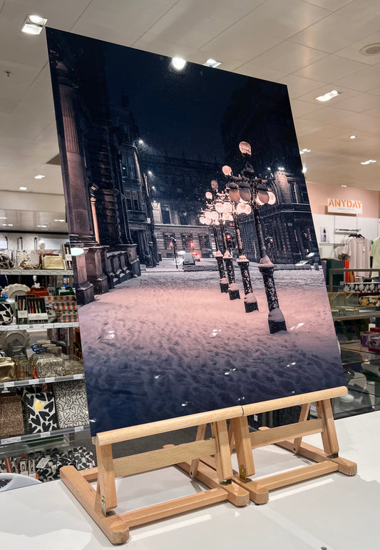 High definition print on Aluminium-George Square - Kunal Tewari Photography