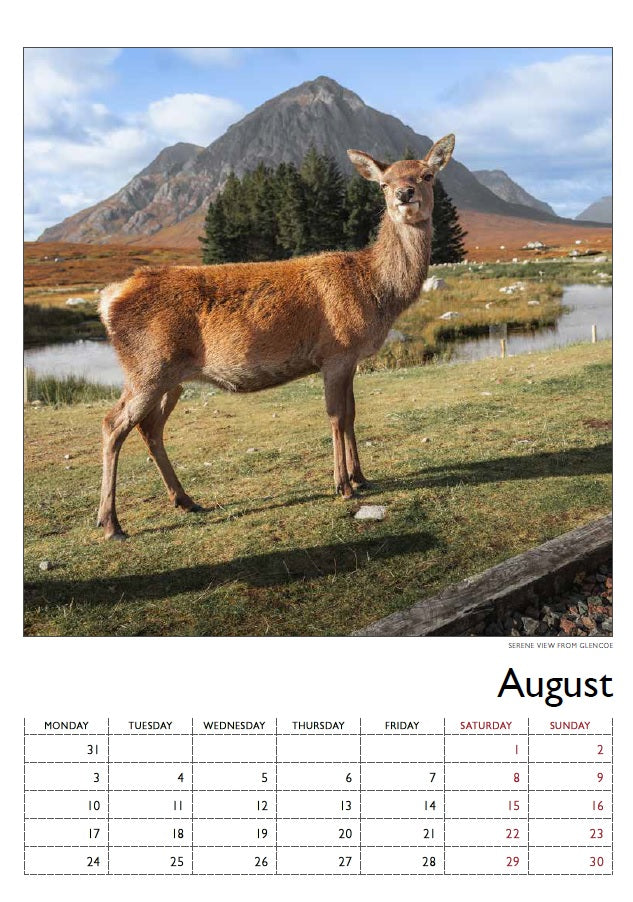2026 Scotland Calendar (Pre-Order) - Kunal Tewari Photography