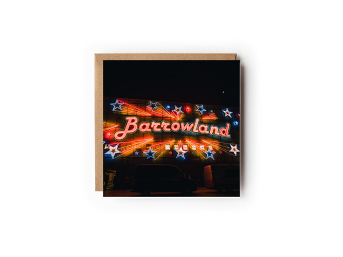 Barrowland Greeting card 150x150mm Kunal Tewari Photography
