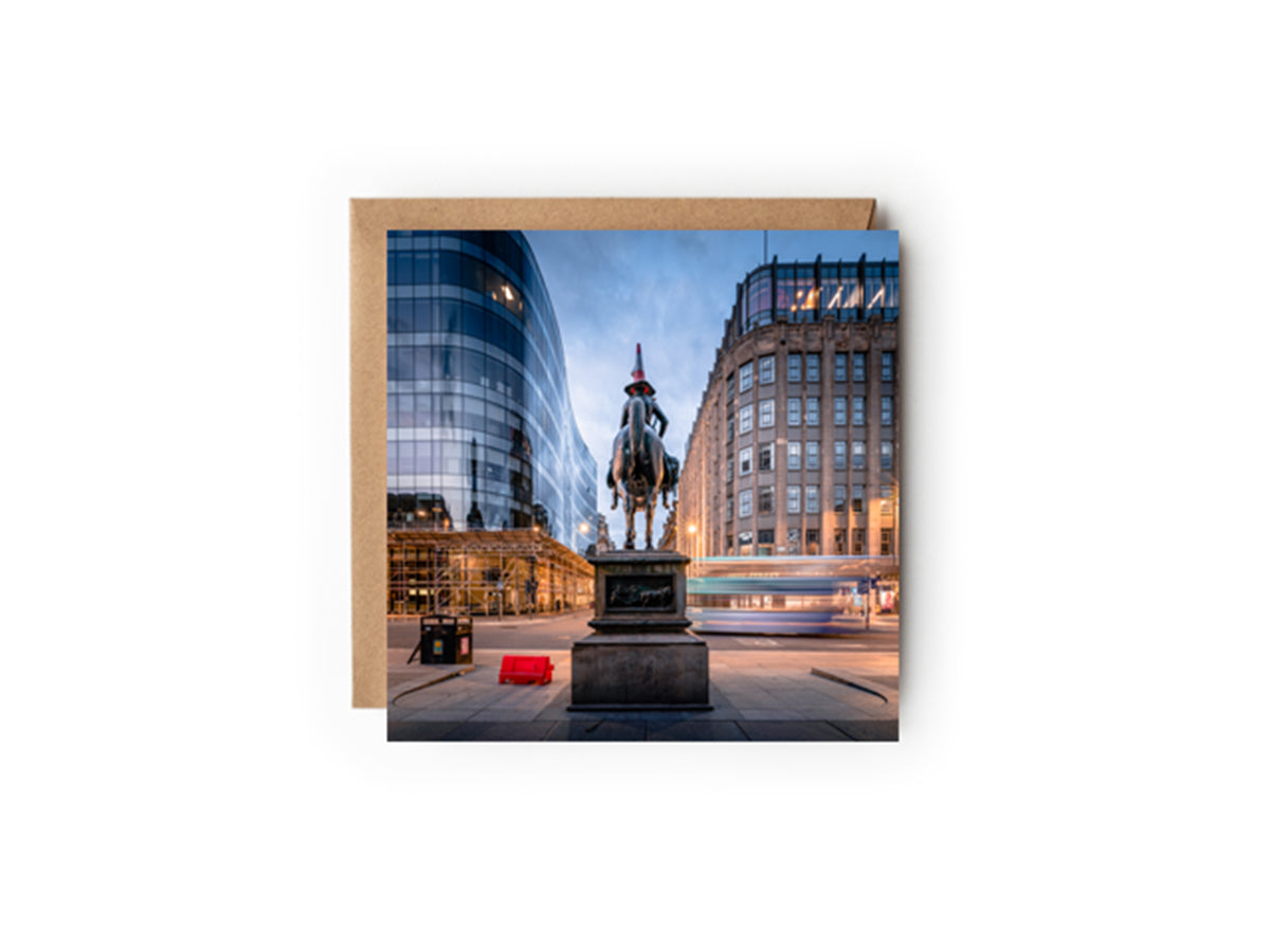 Bonnie Glasgow Greeting card 150x150mm Kunal Tewari Photography