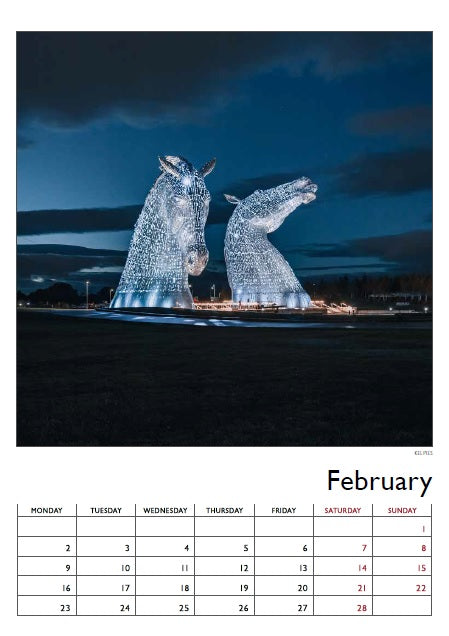 2026 Scotland Calendar (Pre-Order) - Kunal Tewari Photography