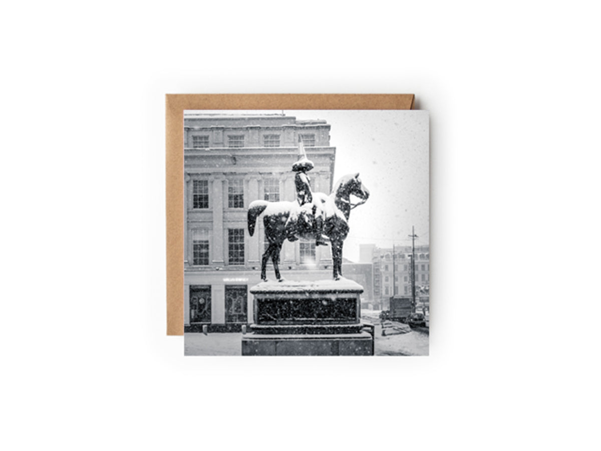 Frozen Duke Greeting card - Kunal Tewari Photography