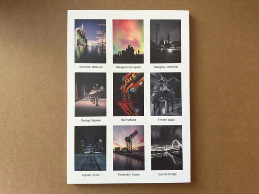 Glasgow 9 Photos Collage with captions - Kunal Tewari Photography