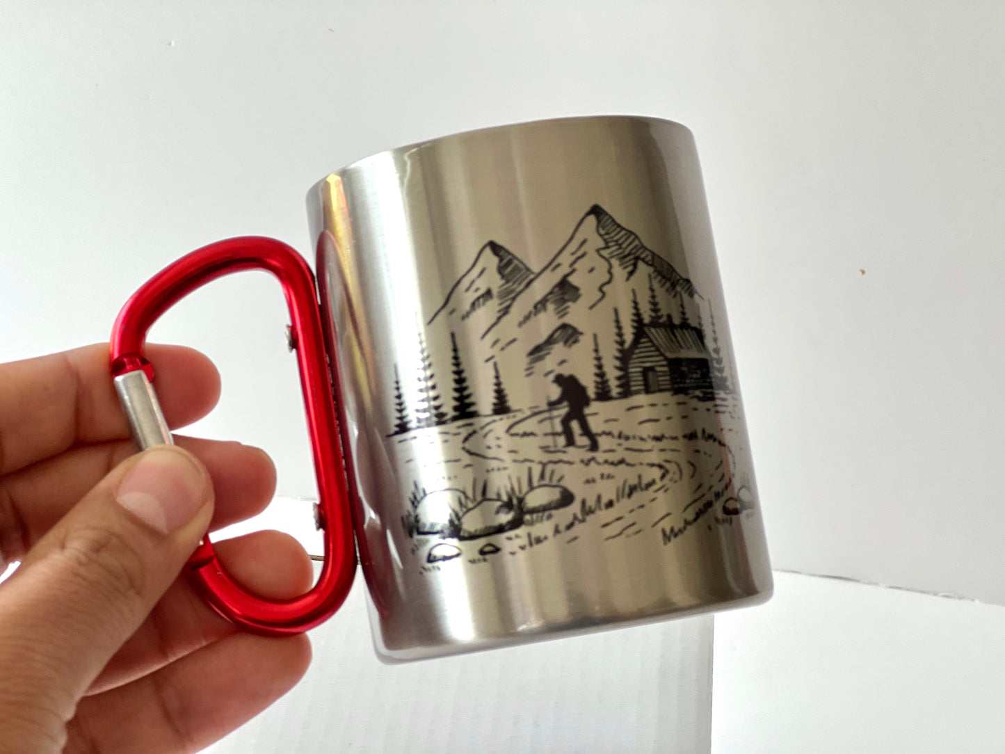 Carabiner mug