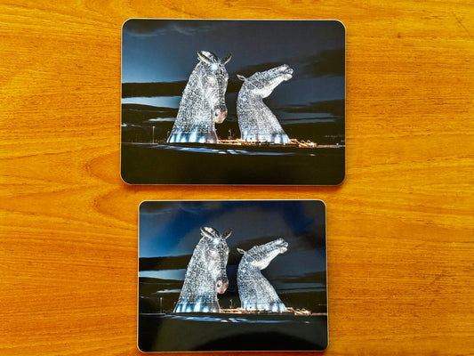 Kelpies Melamine Placemat with Cork backing