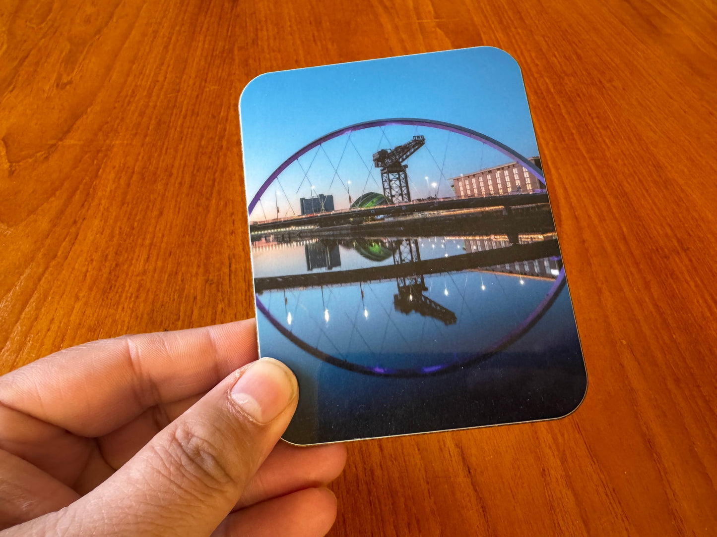 Scotland Coasters with Cork Backing