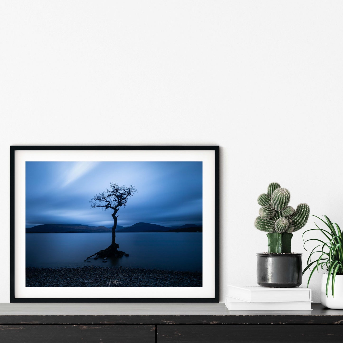 Milarrochy bay, Loch Lomond, Scotland signed and mounted print