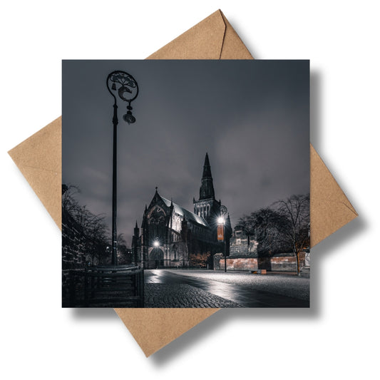 Glasgow Cathedral Greeting card - Kunal Tewari Photography