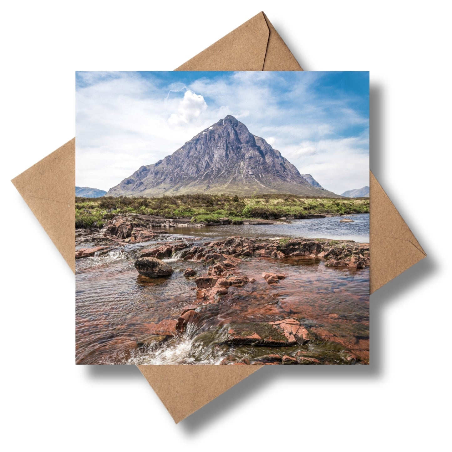 Majestic Glencoe Greeting card - Kunal Tewari Photography