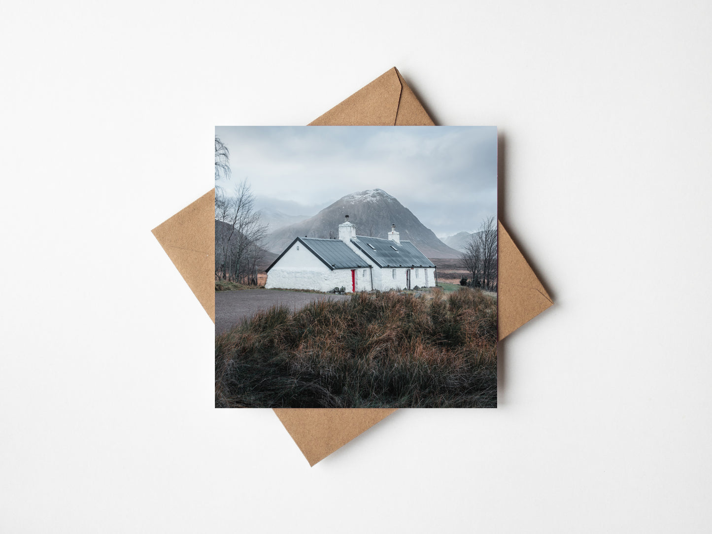 Blacrock cottage Glencoe Greeting card