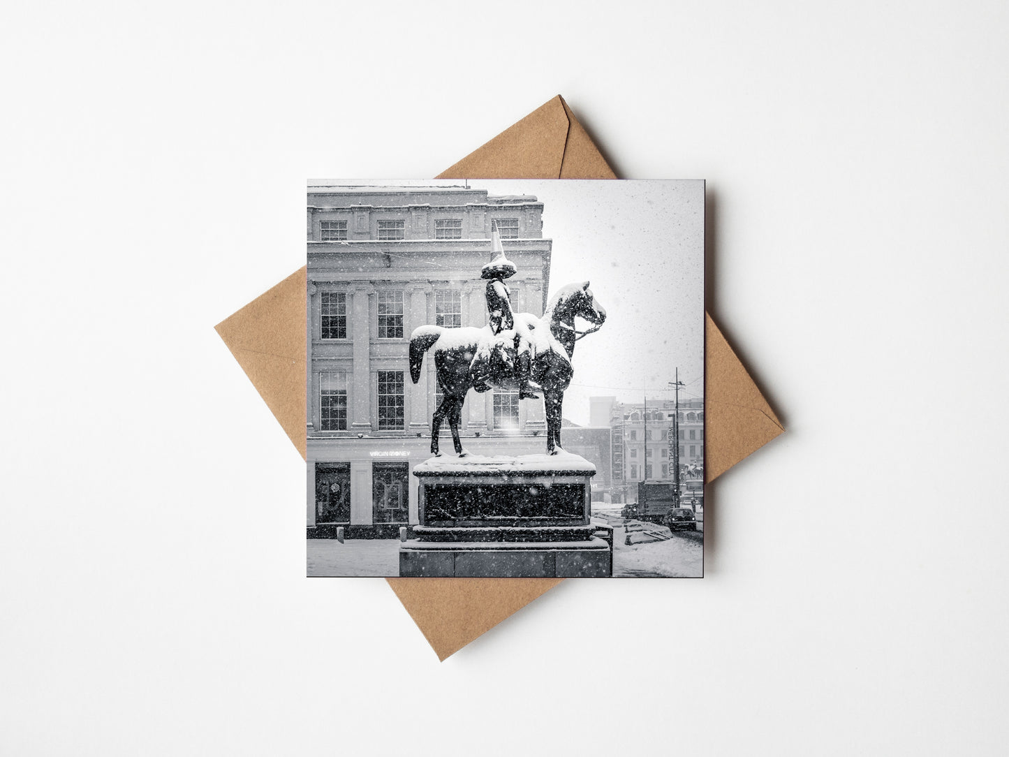 Frozen Duke Greeting card - Kunal Tewari Photography