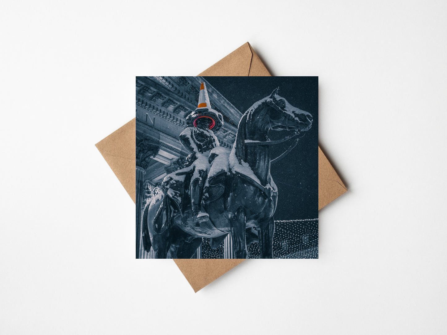 Frozen Cone Greeting card