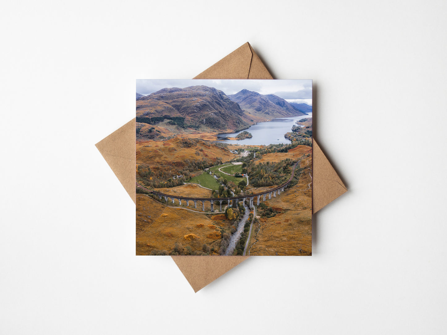 Glenfinnan Viaduct Greeting card - Kunal Tewari Photography