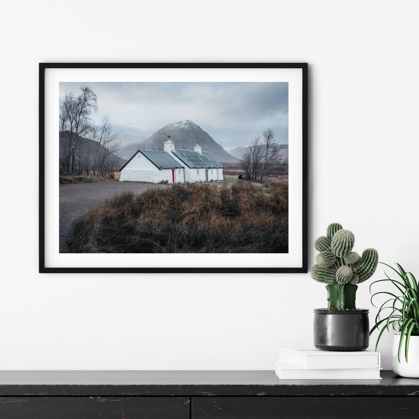 Blackrock cottage, Glencoe print - Kunal Tewari Photography