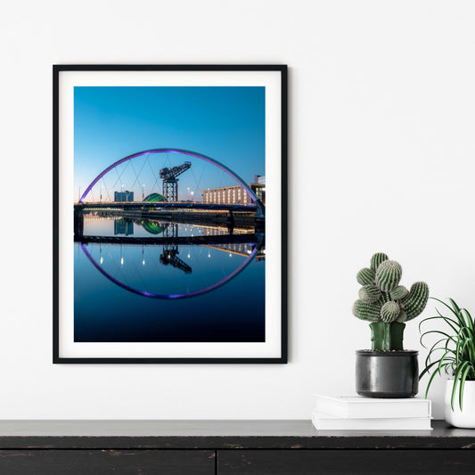 Unique perspective of Glasgow city via Squinty bridge - Kunal Tewari Photography