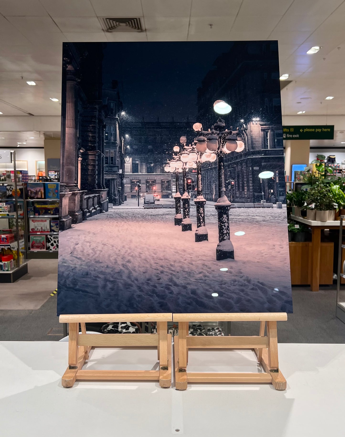 High definition print on Aluminium-George Square - Kunal Tewari Photography
