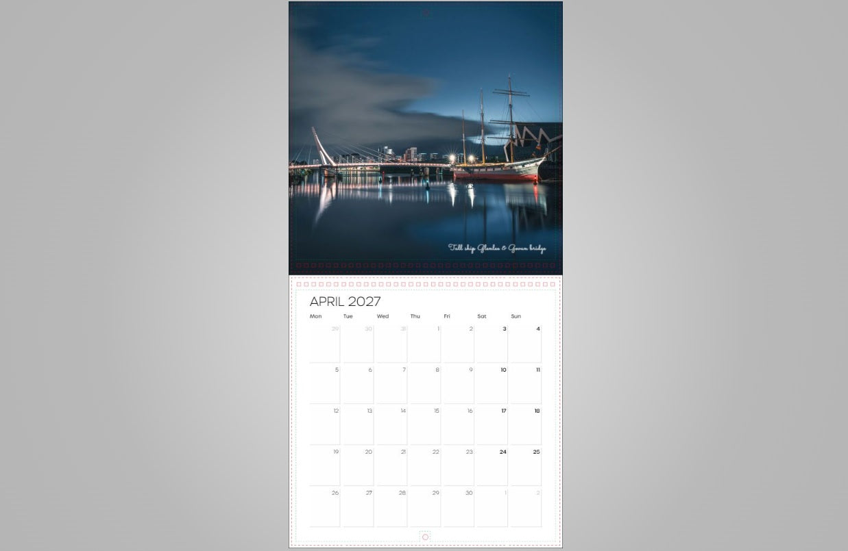 2027 Glasgow Calendar-Pre-Order Kunal Tewari Photography