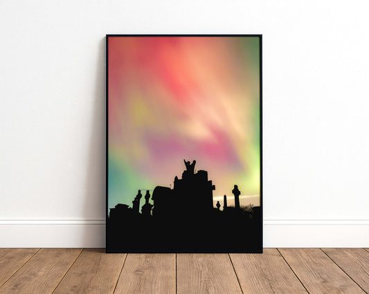 Aurora, Glasgow Necropolis Signed and Mounted Print