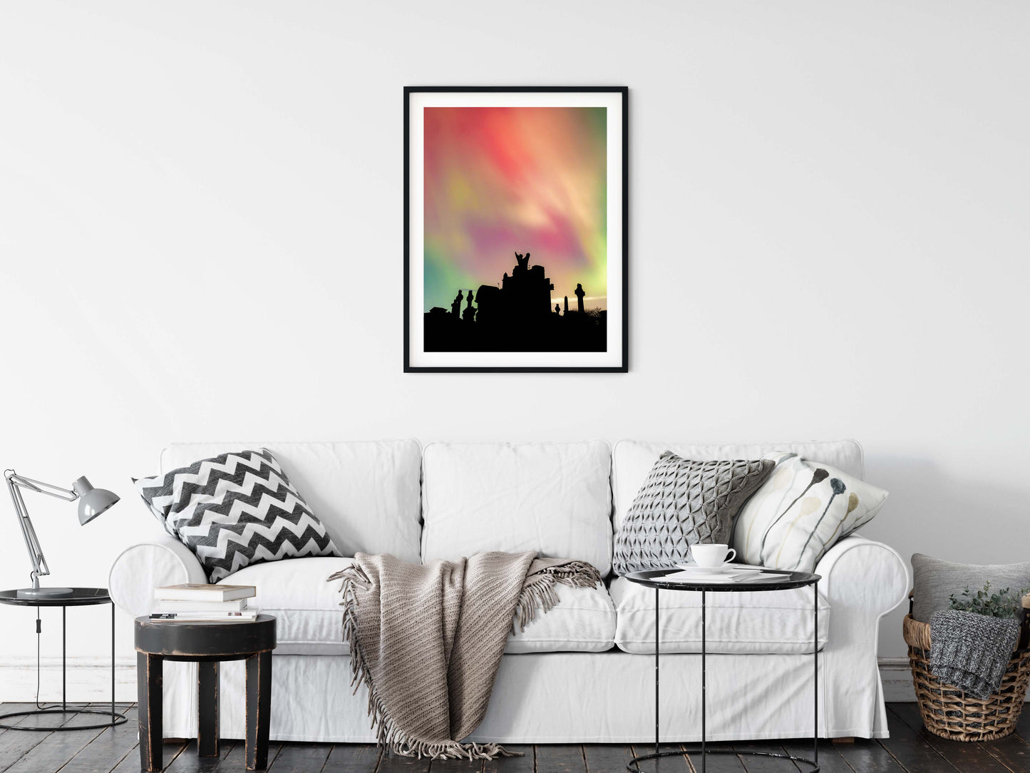 Aurora, Glasgow Necropolis Signed and Mounted Print Kunal Tewari Photography