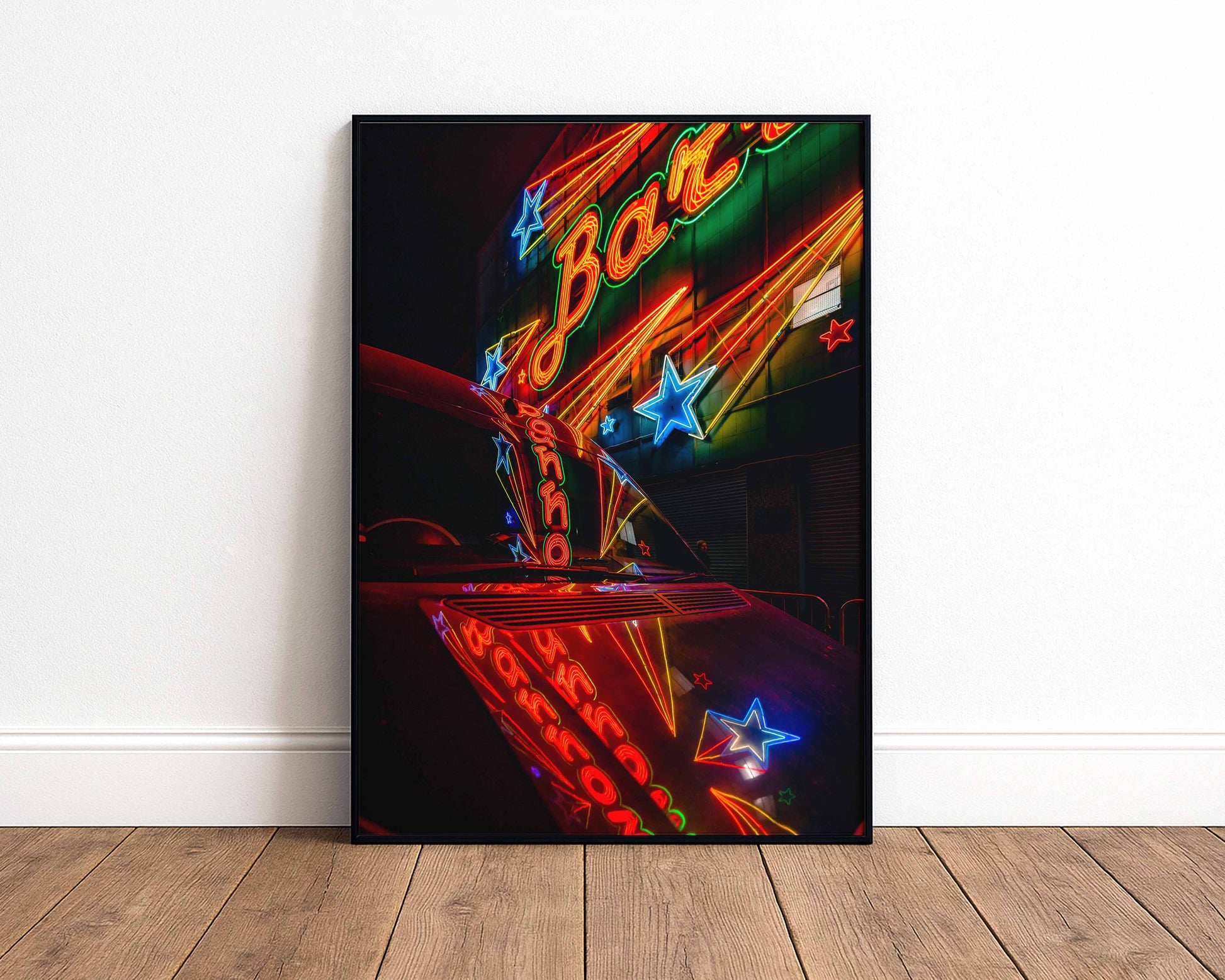 Barrowland reflection signed and mounted print Kunal Tewari Photography