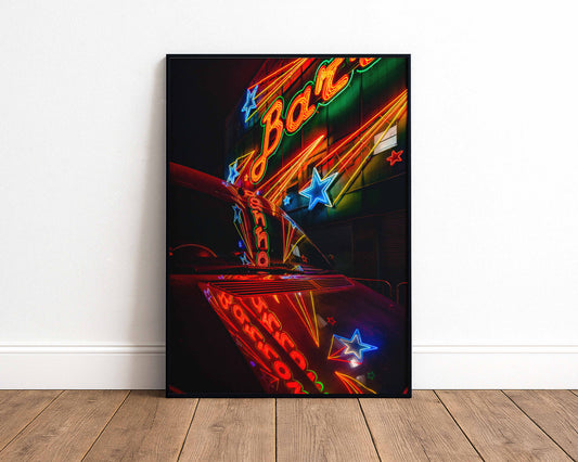 Barrowland reflection signed and mounted print Kunal Tewari Photography