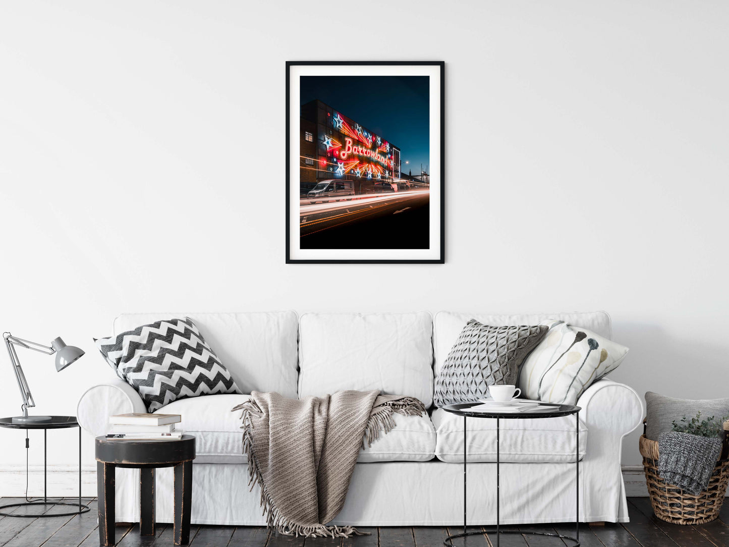 Barrowland Light Trails – Iconic Glasgow Night Photography Print, Scottish Urban Wall Art Kunal Tewari Photography