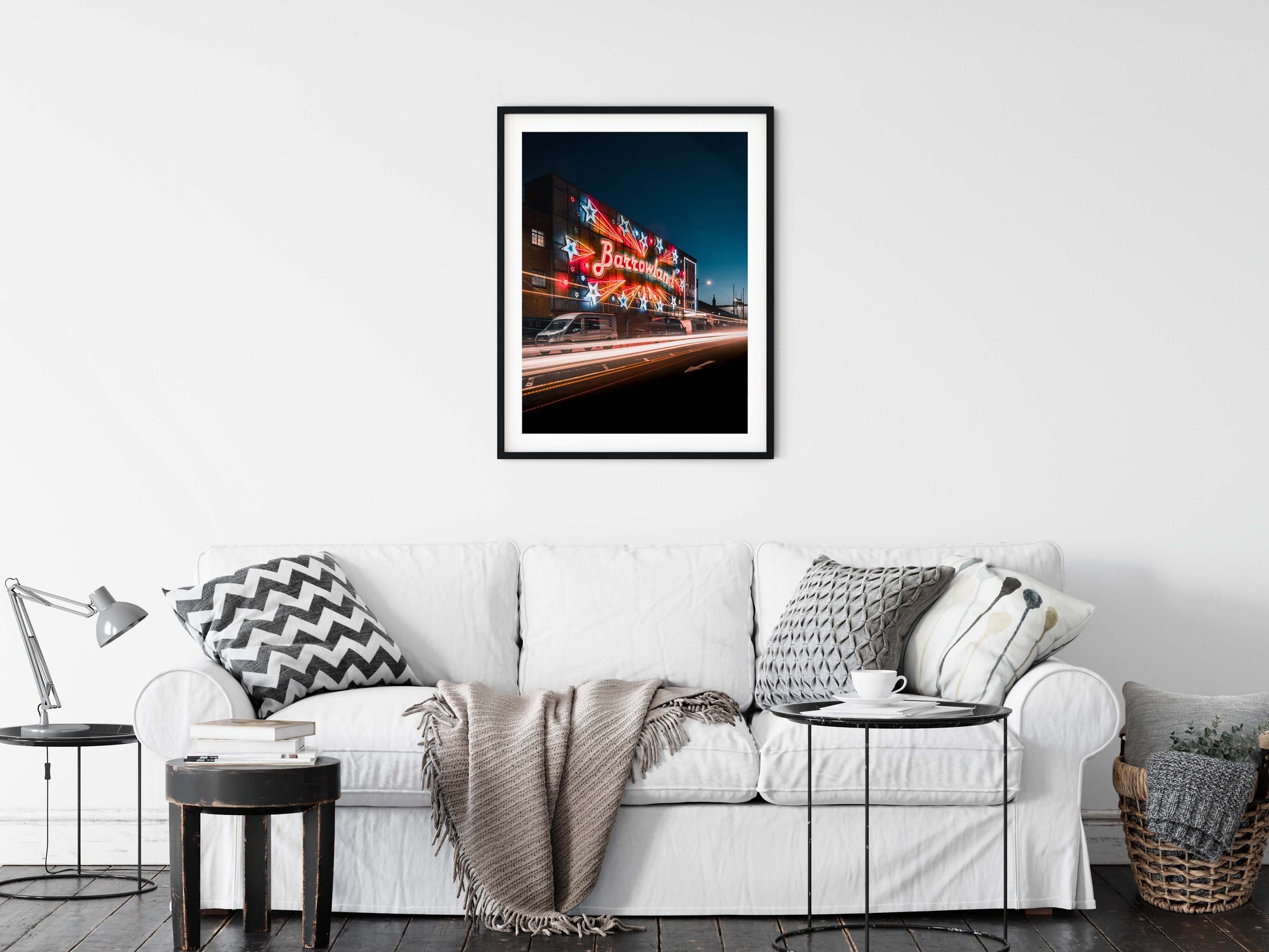 Barrowland Light Trails – Iconic Glasgow Night Photography Print, Scottish Urban Wall Art Kunal Tewari Photography