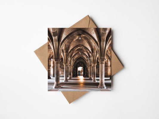 Cloisters Greeting card