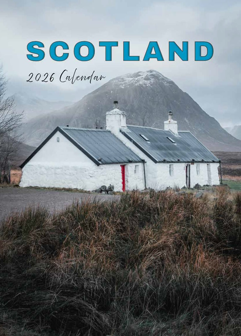 2026 Scotland Calendar (Pre-Order) - Kunal Tewari Photography