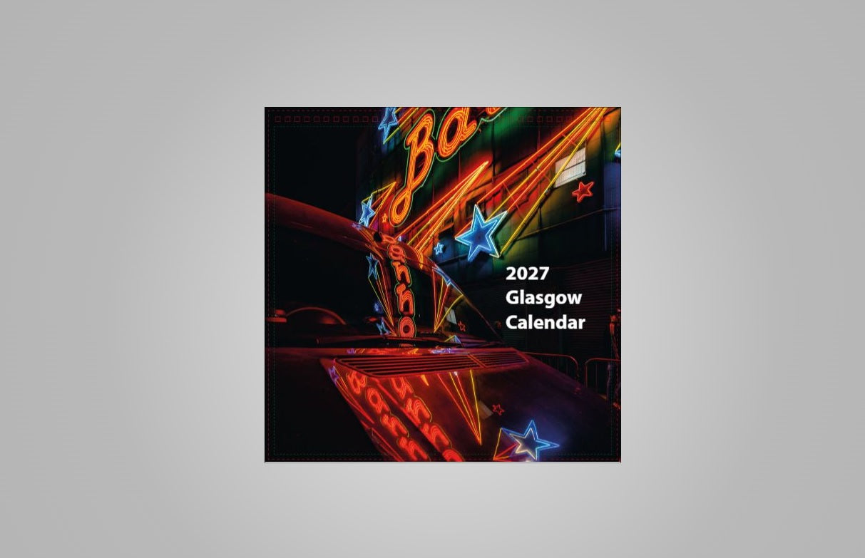 2027 Glasgow Calendar-Pre-Order Kunal Tewari Photography