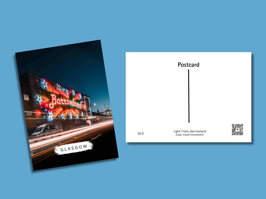Glasgow Postcard Set (8 Pack) – A6 Photo Prints Kunal Tewari Photography