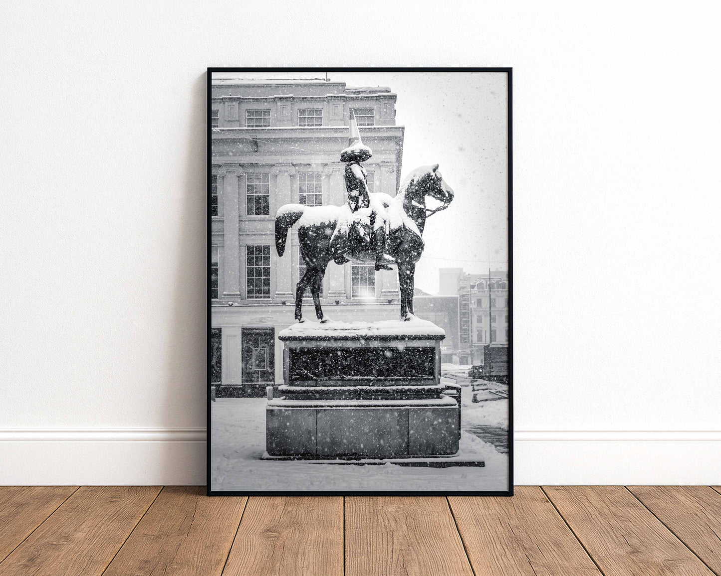 Frozen Duke, Glasgow signed and mounted print