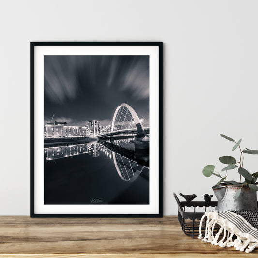 Clyde Arc signed and mounted print