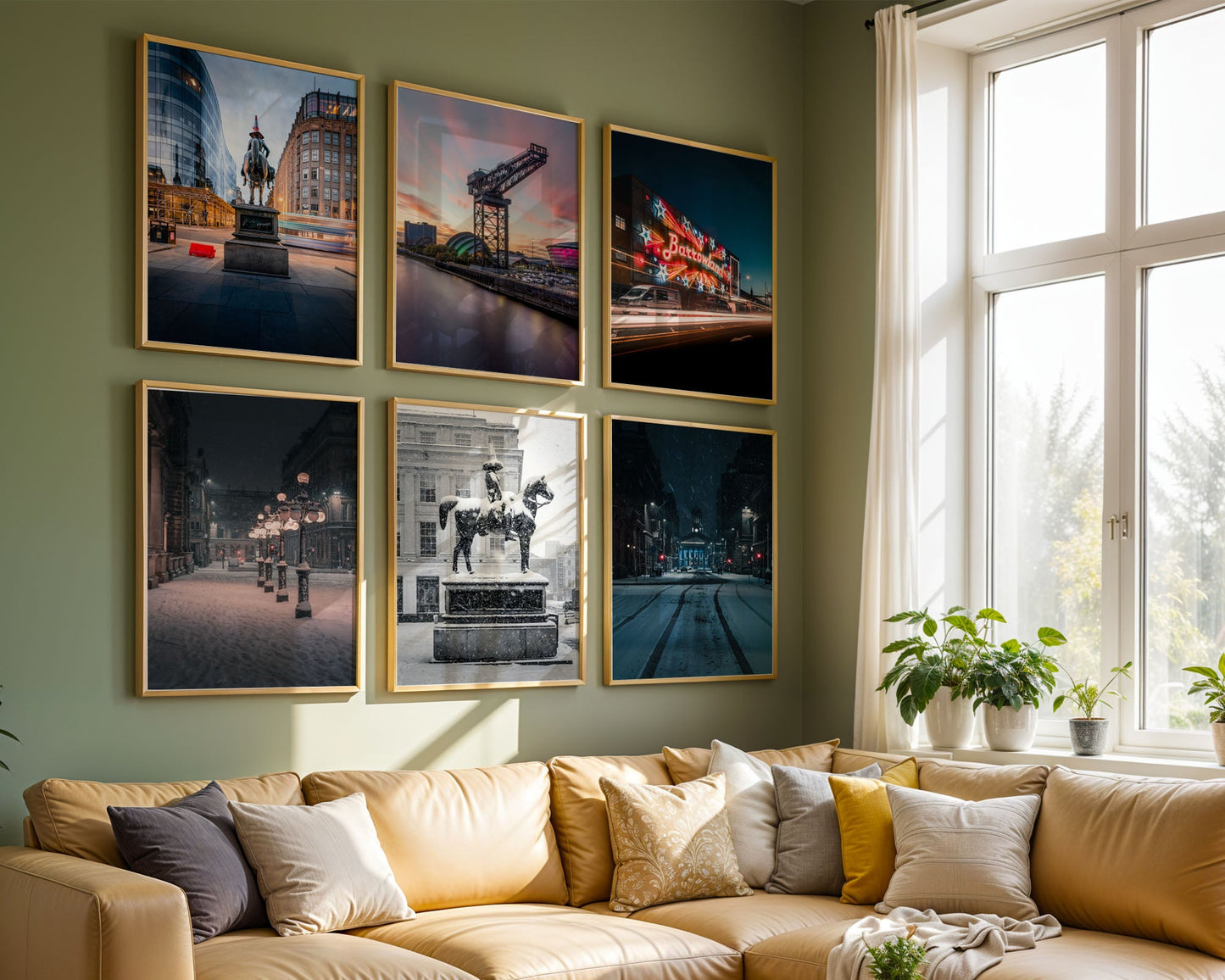 Bonnie Glasgow Photography Print | Glasgow Cityscape Wall Art | Glasgow Gift | Scotland Home Decor | Scottish Photography Art Print Kunal Tewari Photography