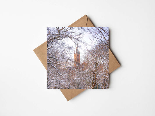 Glasgow University Greeting card