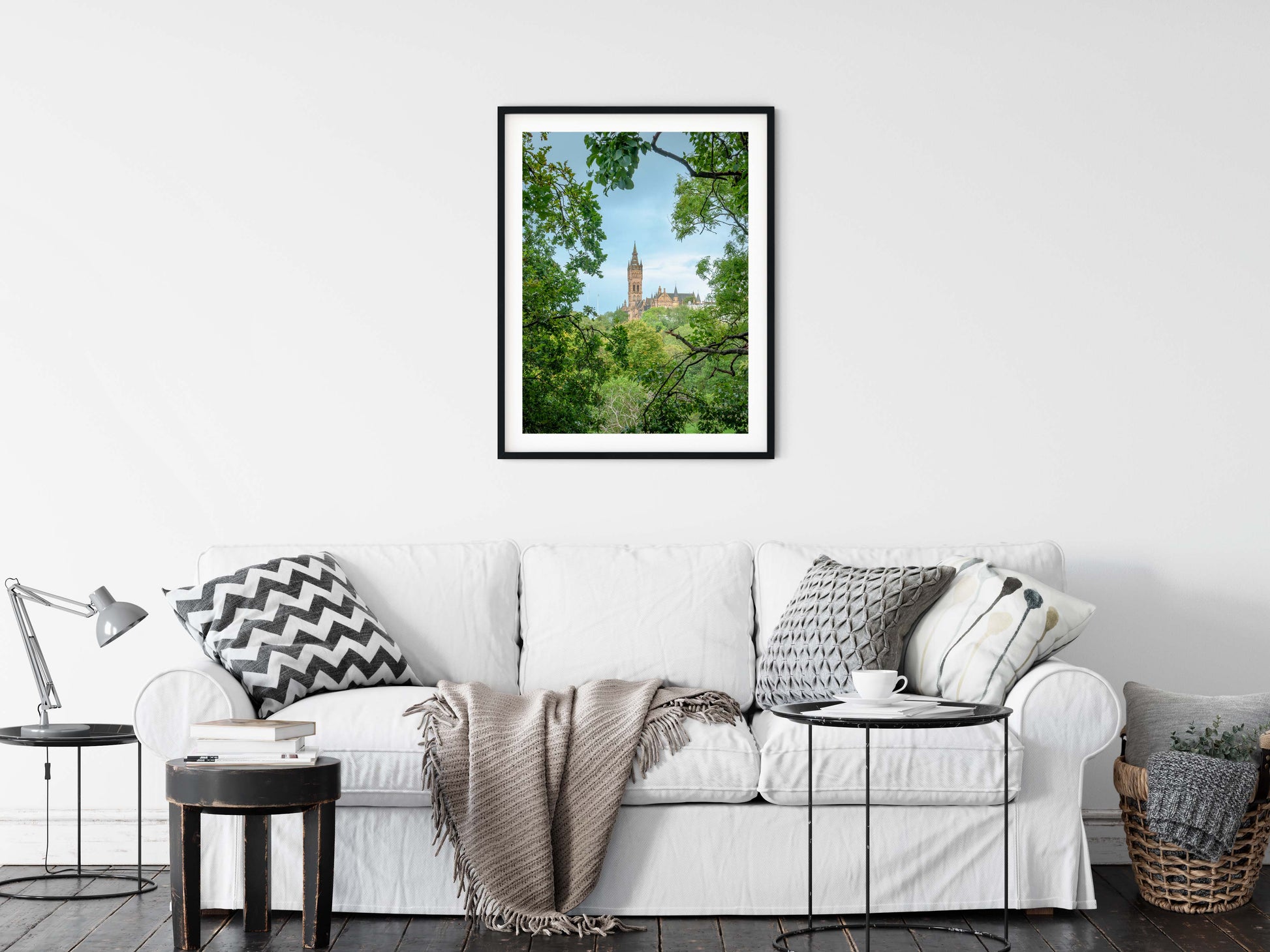 University of Glasgow in Summer – Golden Hour Photography Print | Glasgow Gift | Graduation Gift Scotland Kunal Tewari Photography