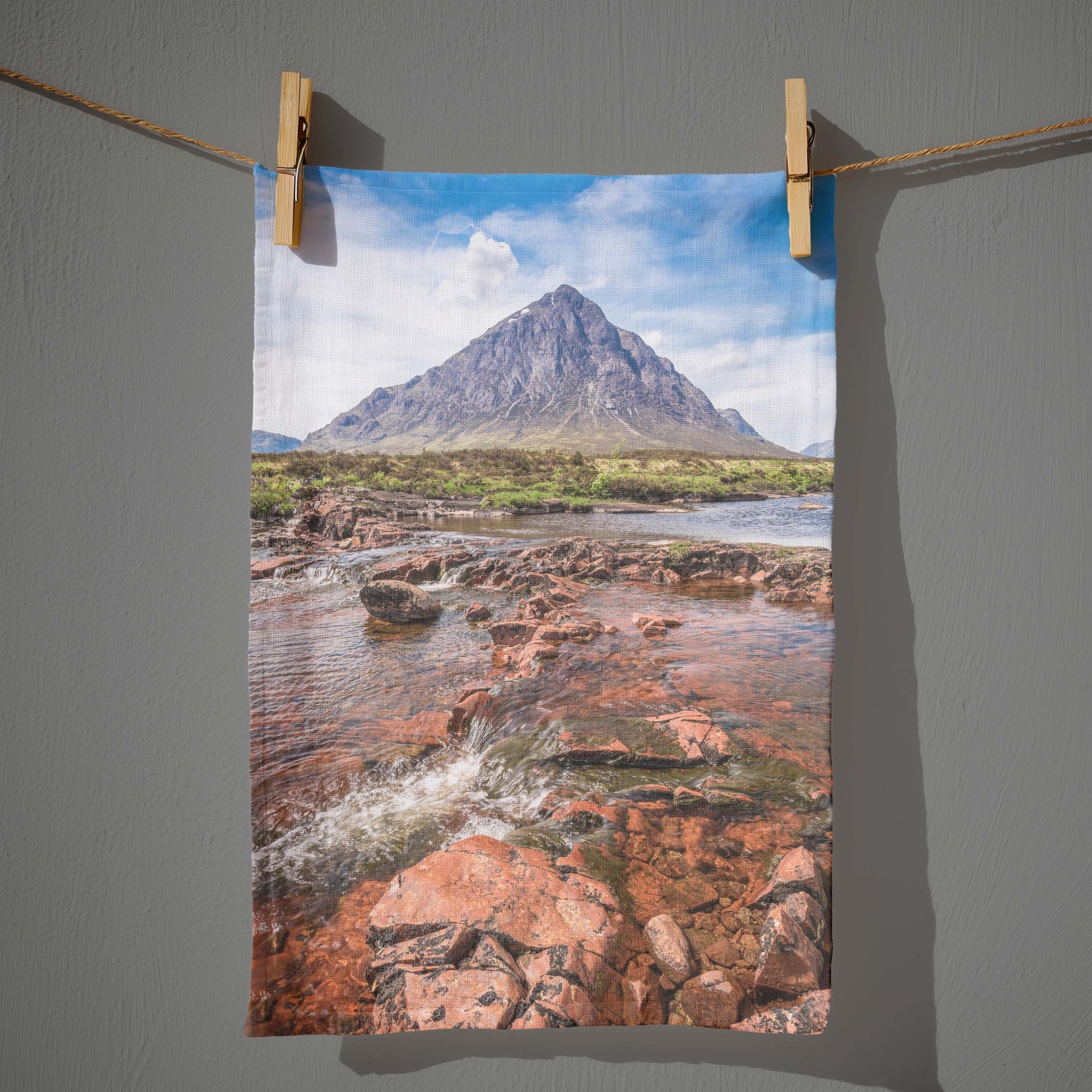 Summer in Glencoe-Scotland Tea Towel Kunal Tewari Photography