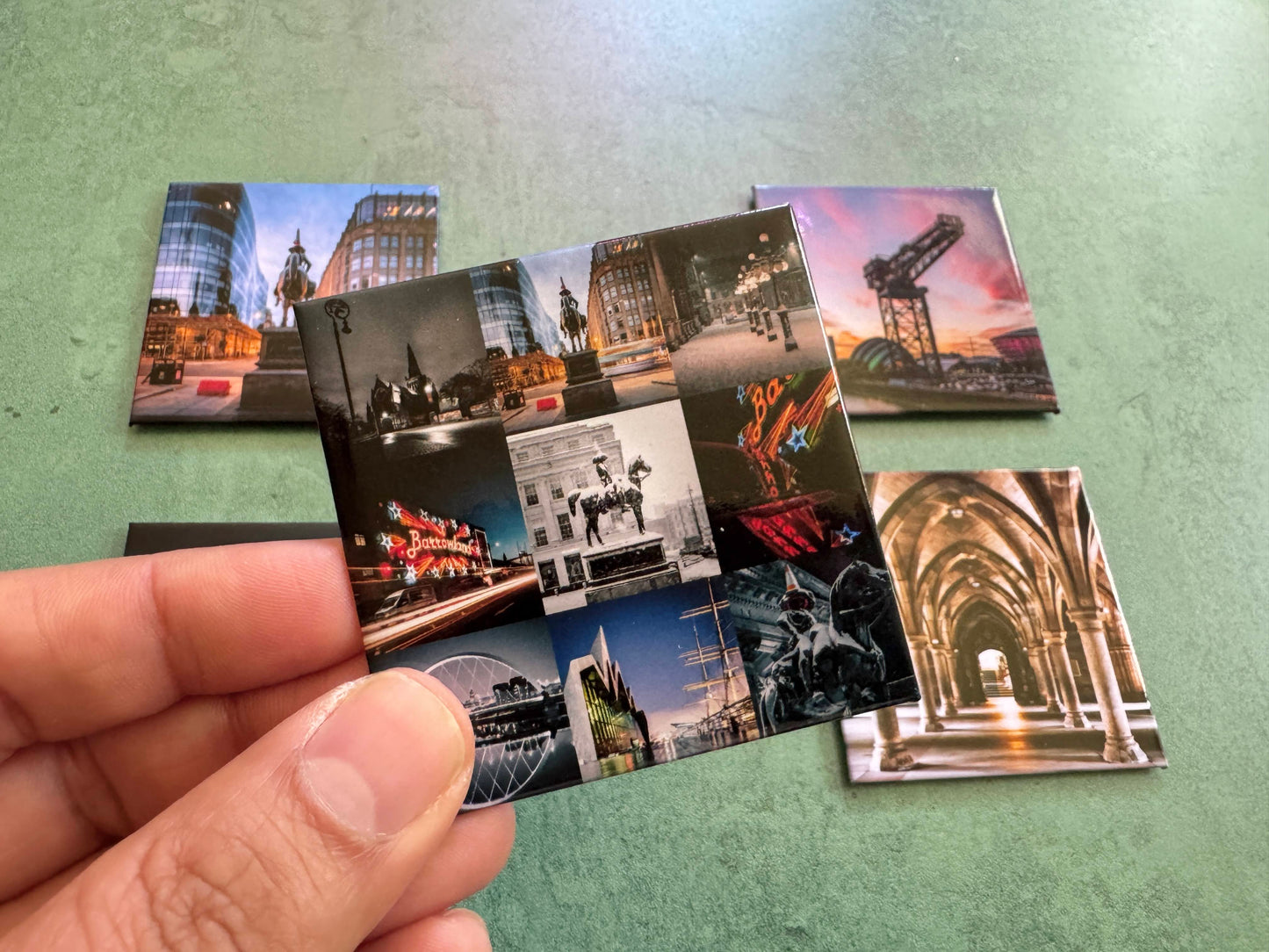 Glasgow Fridge magnet set (Set of 5) Kunal Tewari Photography