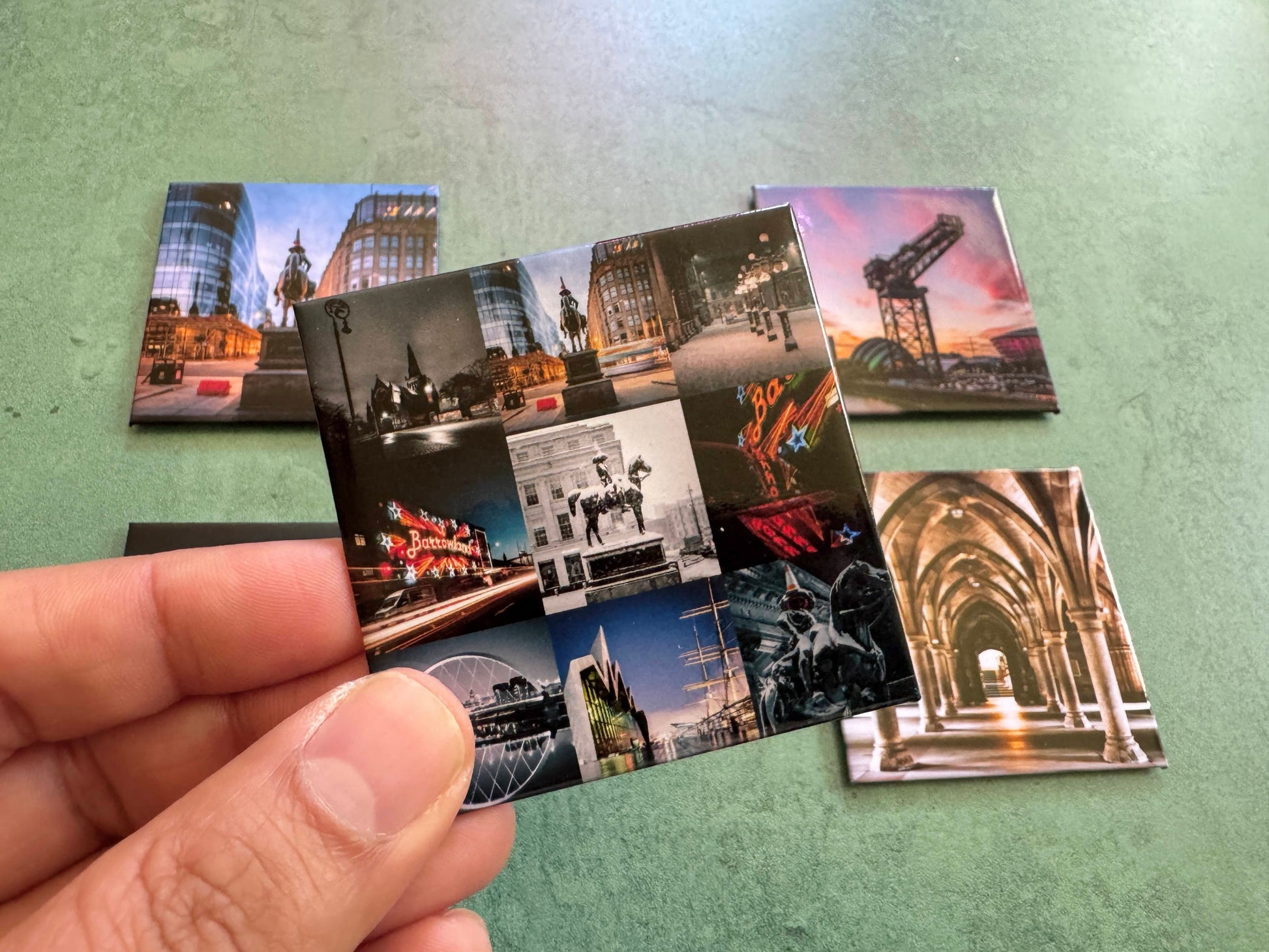 Glasgow Fridge magnet set (Set of 5) Kunal Tewari Photography