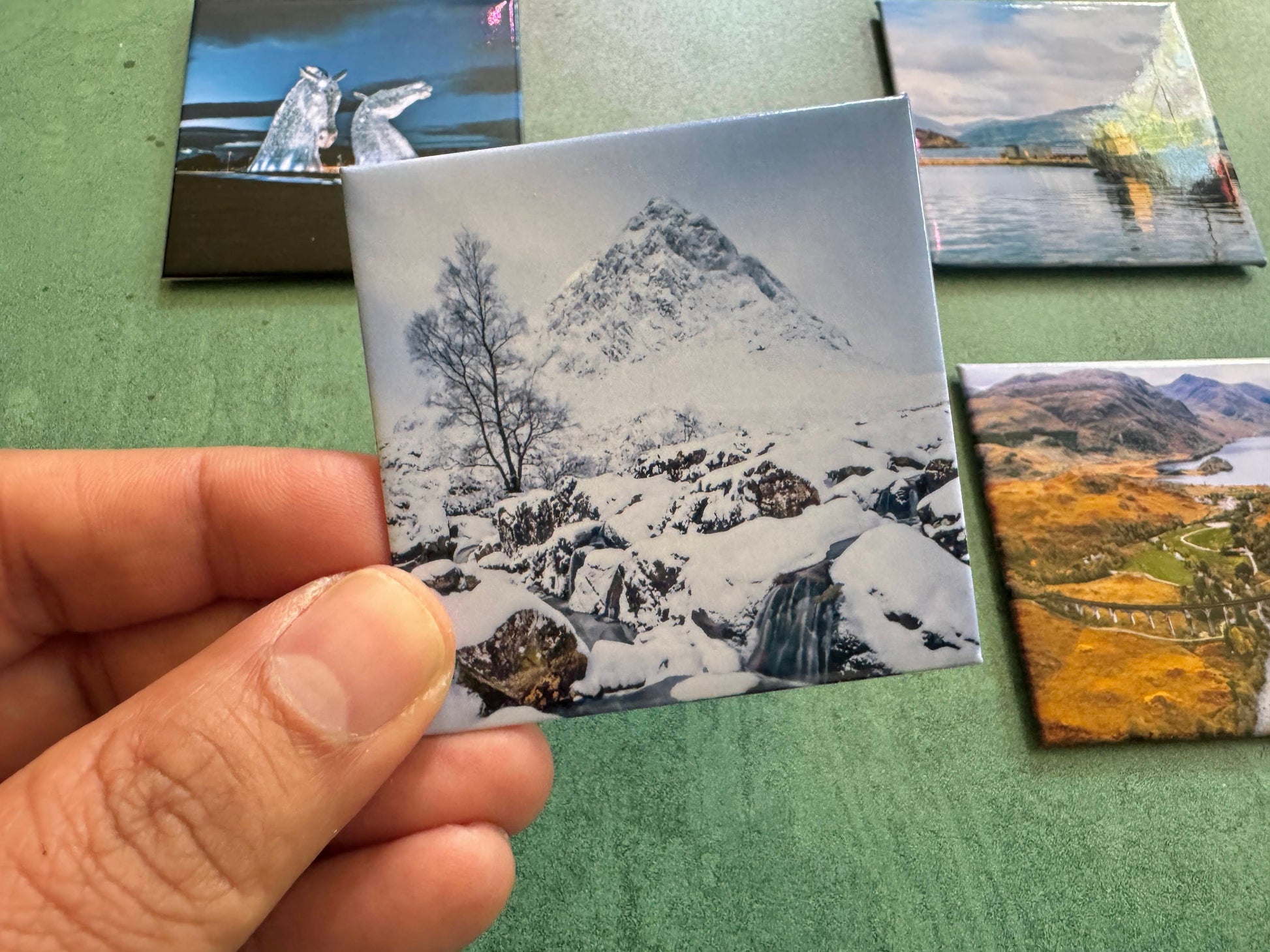 Scotland Fridge magnet set (Set of 5) Kunal Tewari Photography