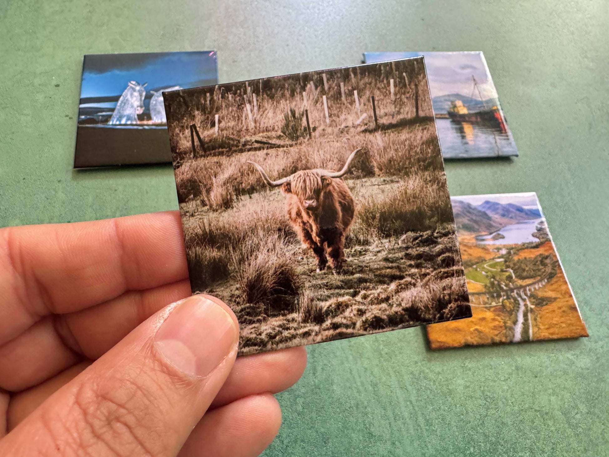 Scotland Fridge magnet set (Set of 5) Kunal Tewari Photography