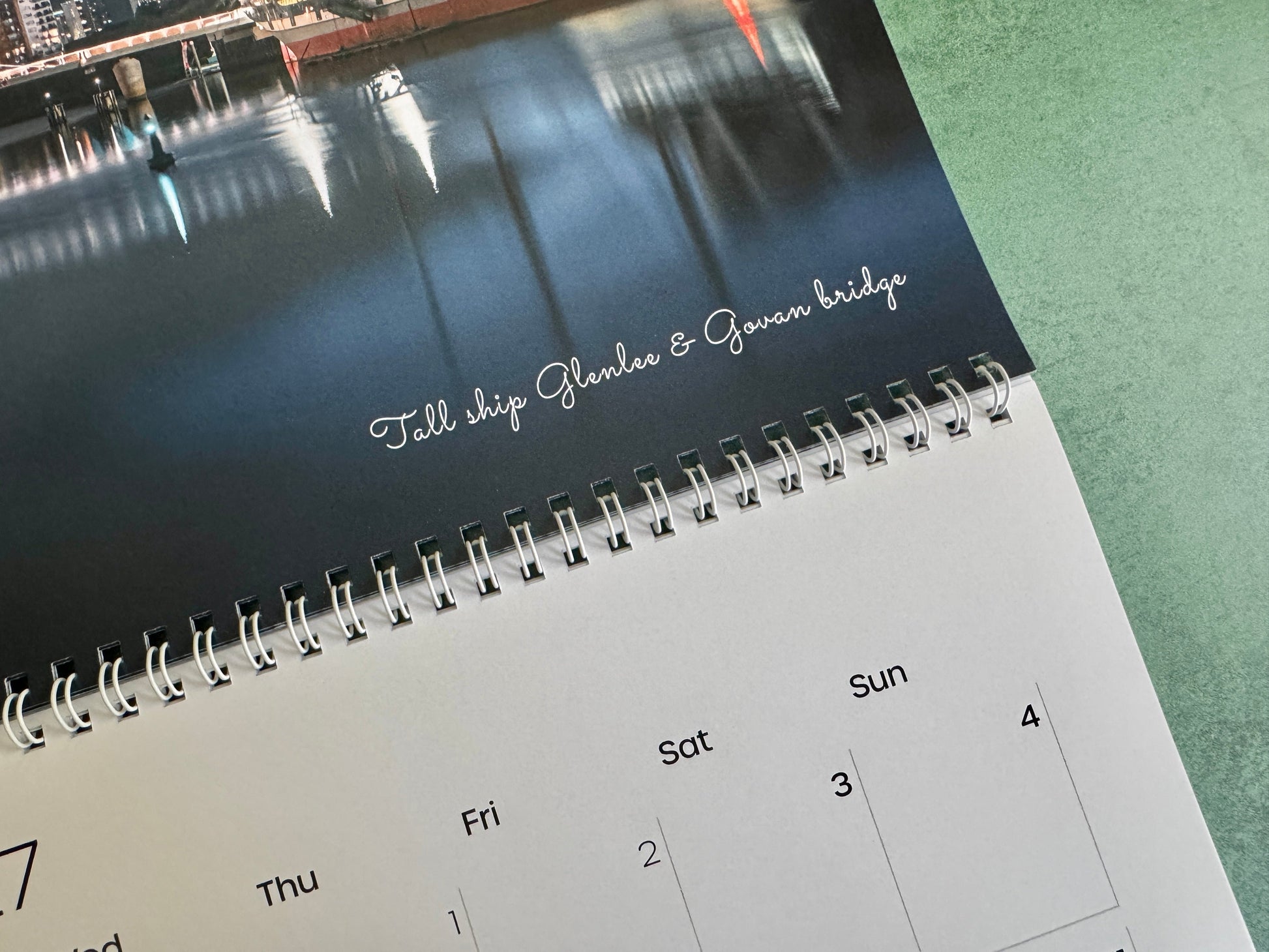 2027 Glasgow Calendar-Pre-Order Kunal Tewari Photography