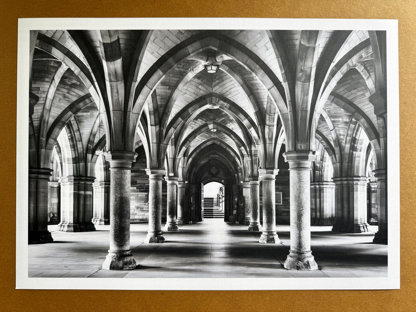 The Cloisters-Glasgow University print - Kunal Tewari Photography