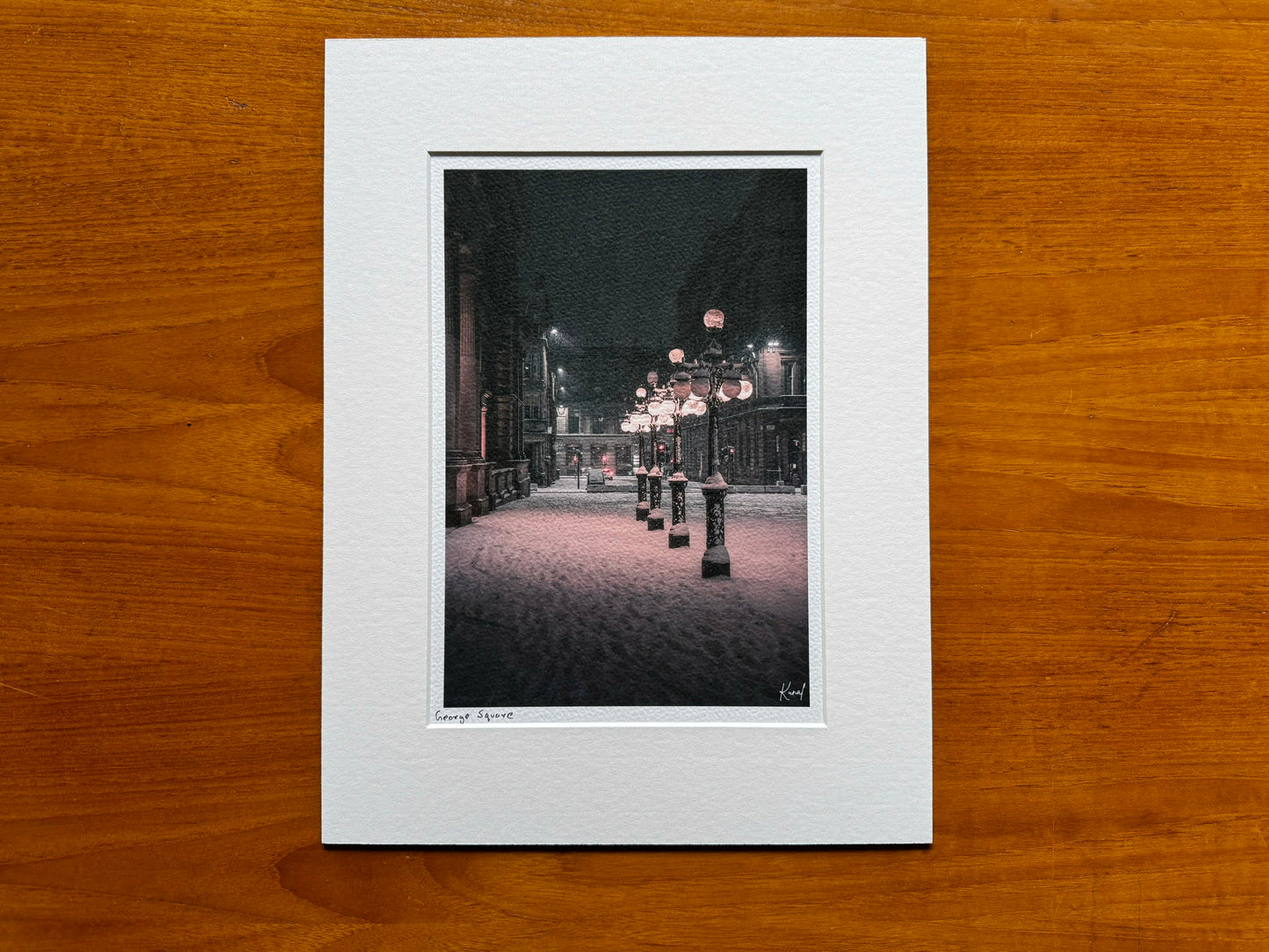 A chilly night in George square, Glasgow - Kunal Tewari Photography