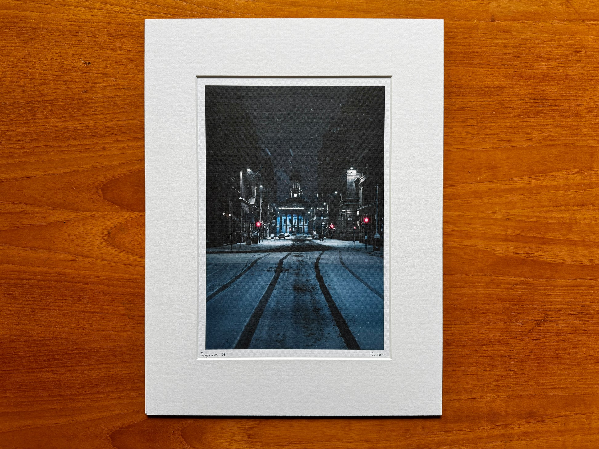 Chilly night Ingram street, Glasgow - Kunal Tewari Photography