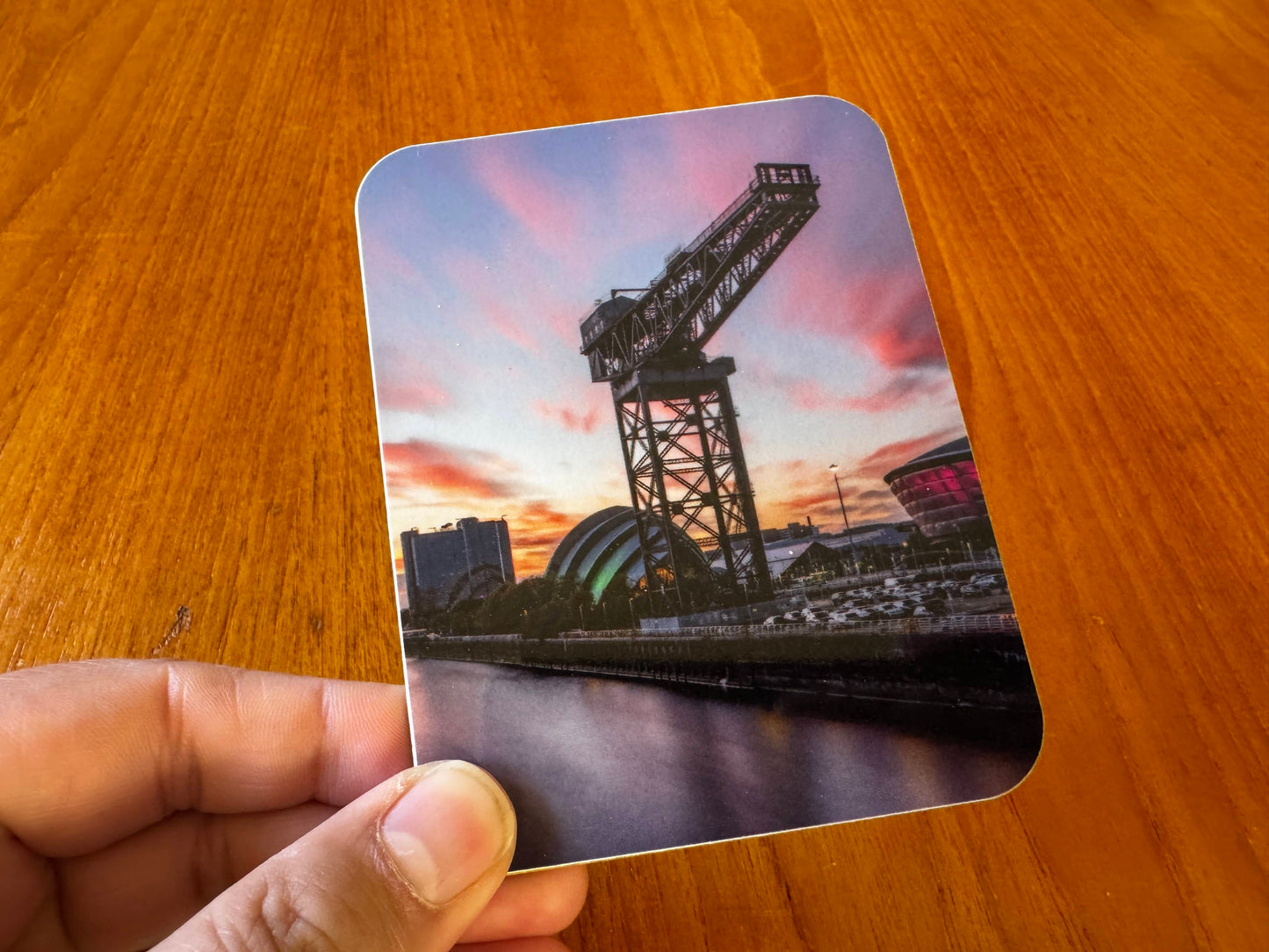 Scotland Coasters with Cork Backing