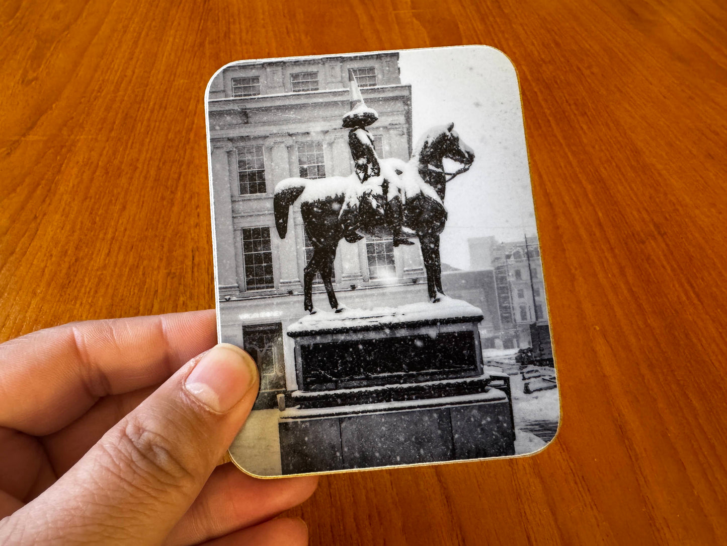 Scotland Coasters with Cork Backing