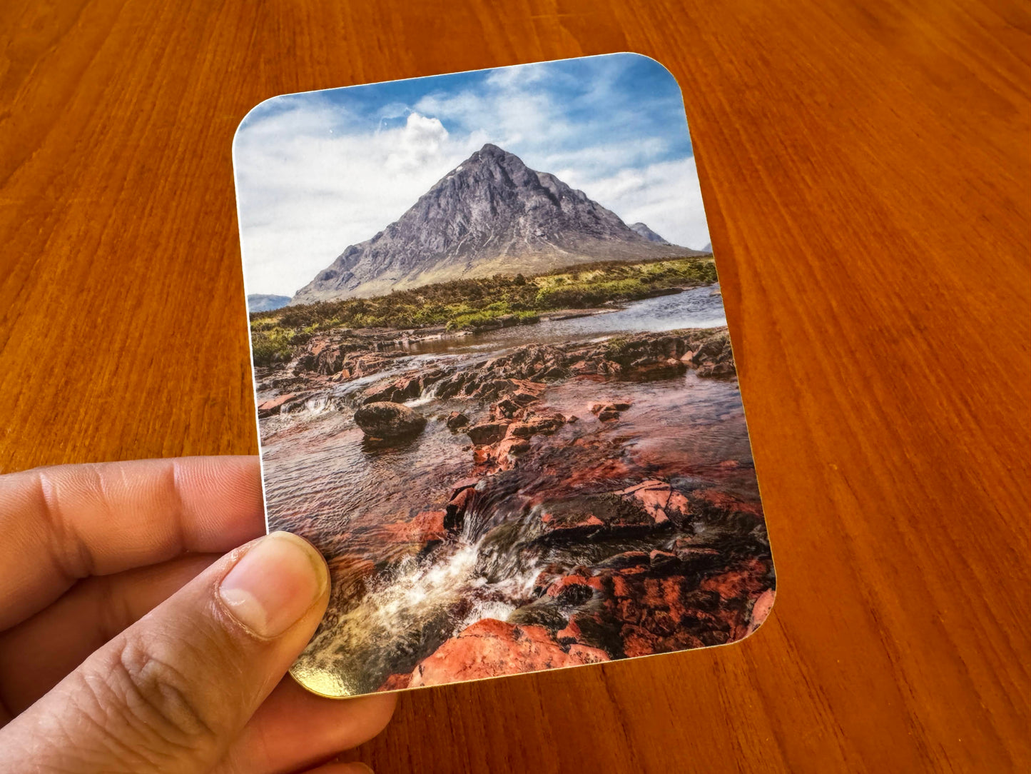 Scotland Coasters with Cork Backing