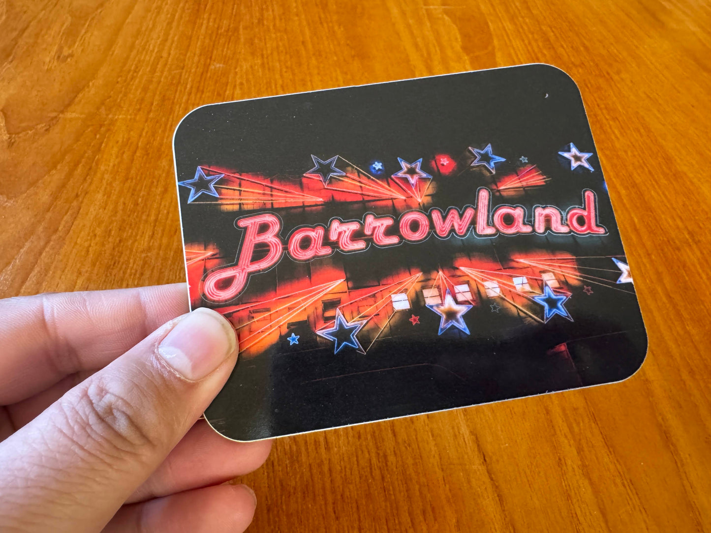 Scotland Coasters with Cork Backing