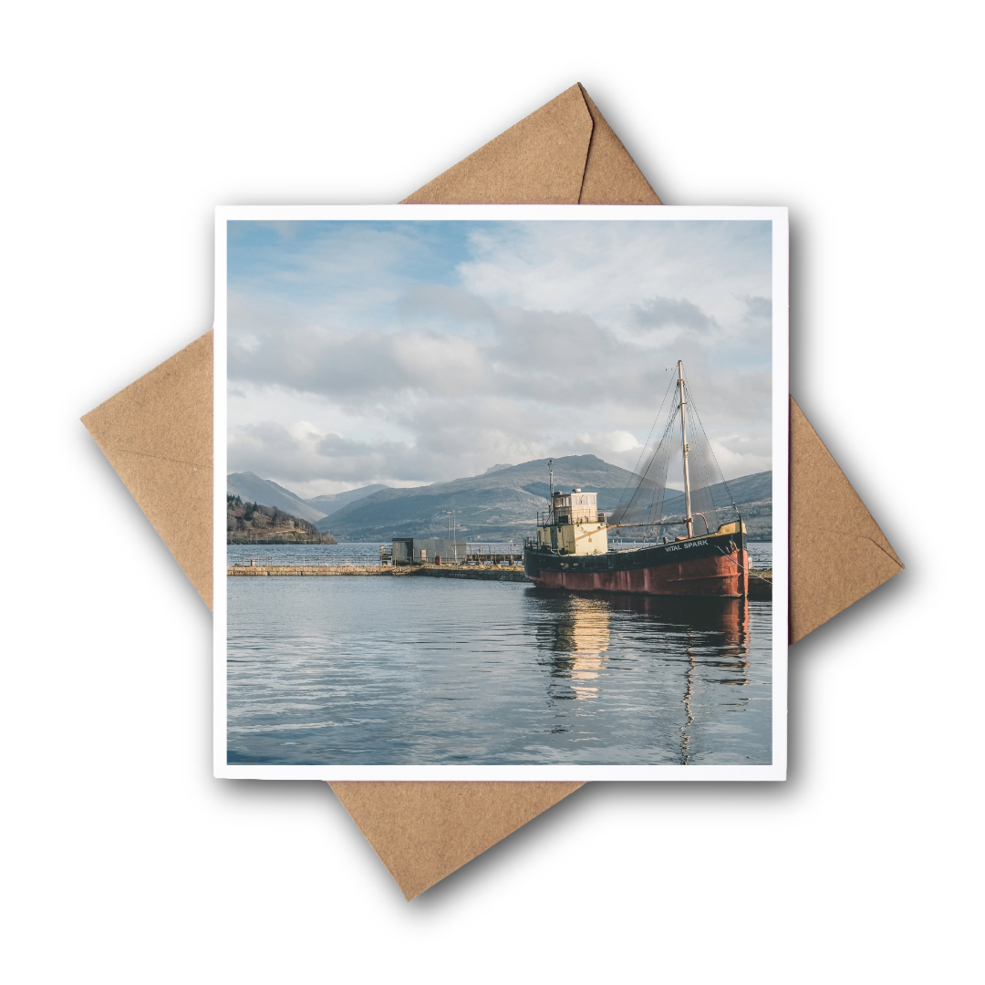 Inveraray, Scotland Greeting Card – Fine Art Photography | 150 × 150 mm Kunal Tewari Photography